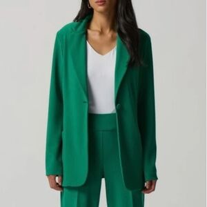 Joseph Ribkoff Signature Single Breasted Blazer Noble Green Size 10 NEW